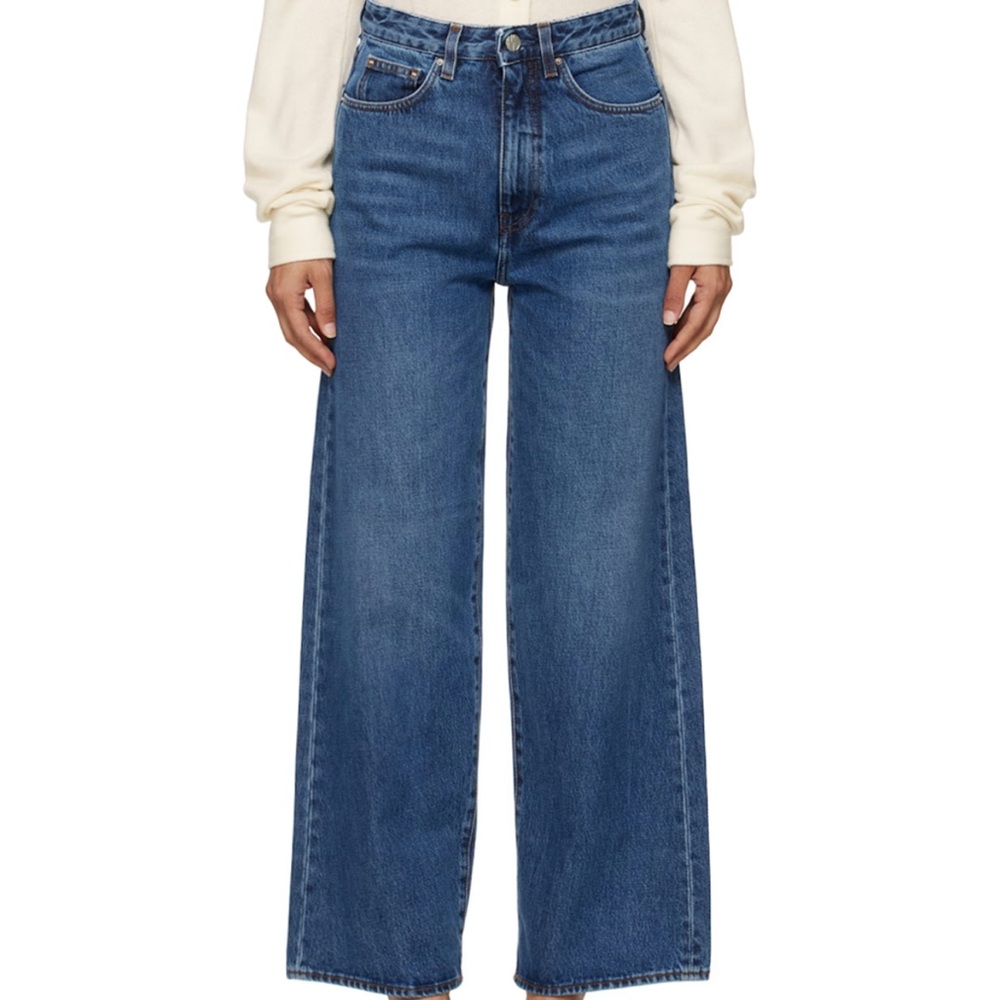 Toteme Deep Blue Flare Jeans